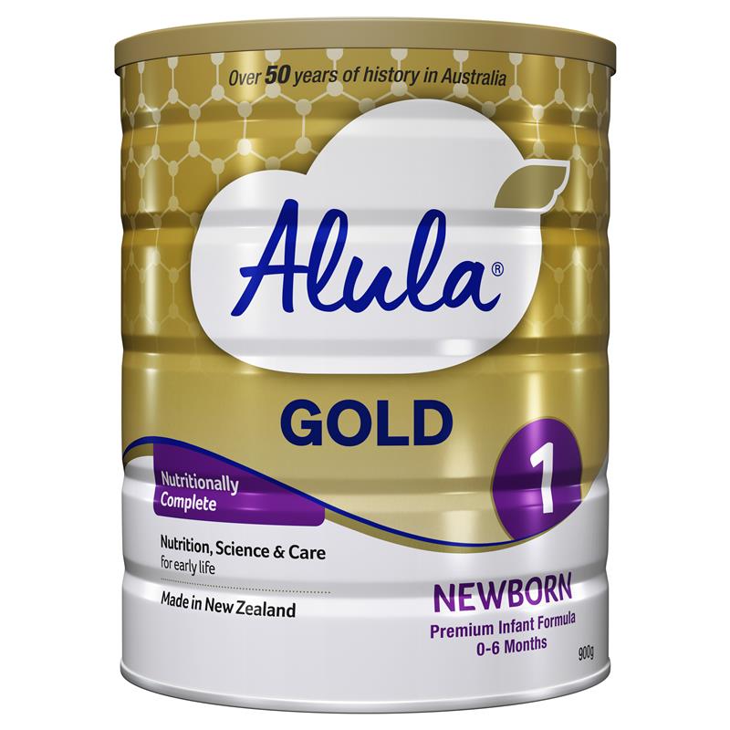 Load image into Gallery viewer, Alula Gold Stage 1 Newborn Infant Formula 0-6 Months 900g
