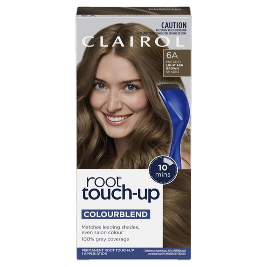 Clairol Root Touch Up Permanent Hair Colour 6A Light Ash Brown