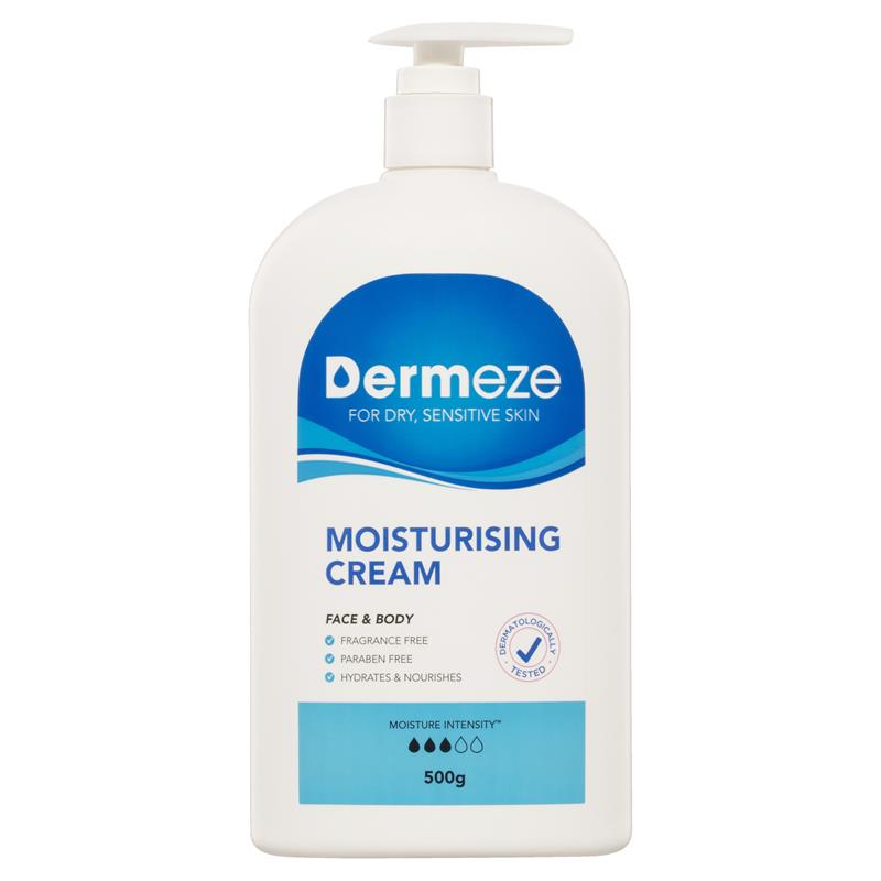 Load image into Gallery viewer, Dermeze Moisturising Cream 500g
