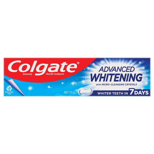 Colgate Toothpaste Advanced Whitening 115g