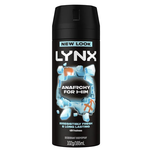 Lynx Deodorant Anarchy For Him 165ml
