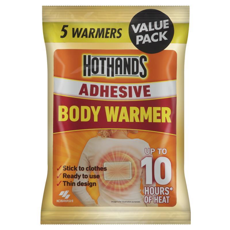 Load image into Gallery viewer, Hot Hands Body Warmer Adhesive 5 Pack
