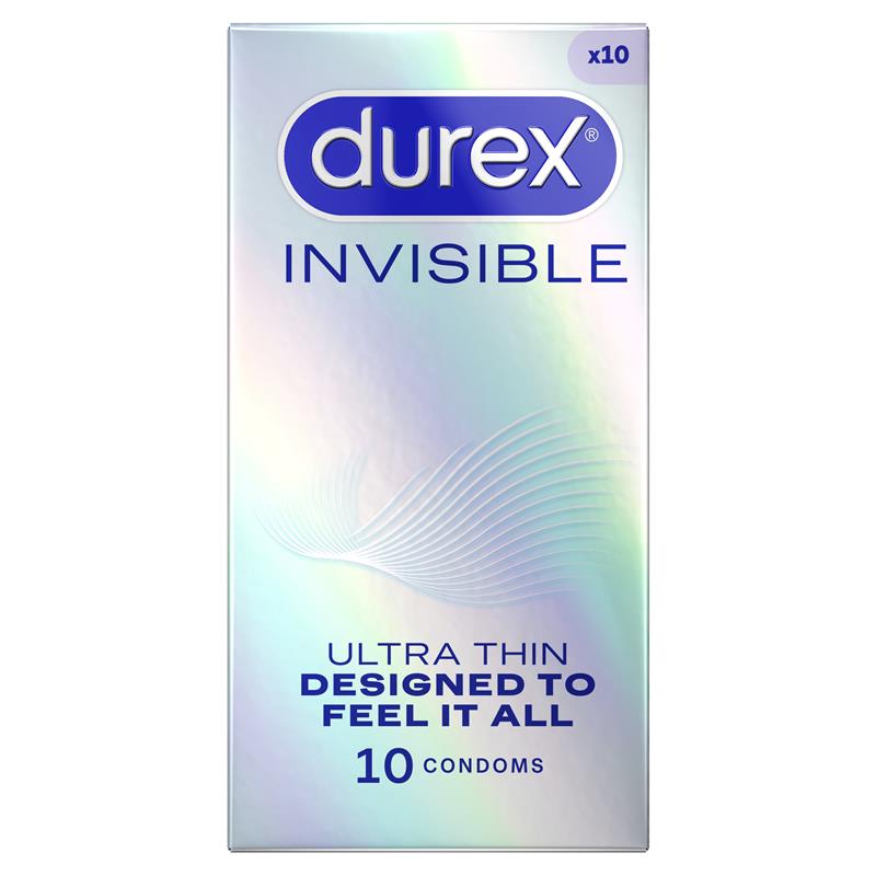Load image into Gallery viewer, Durex Invisible Regular Fit Condoms 10 Pack
