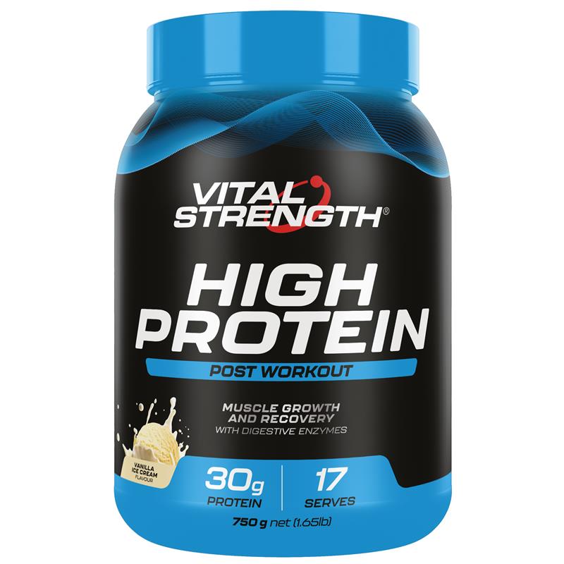 Load image into Gallery viewer, Vital Strength High Protein Vanilla 750g
