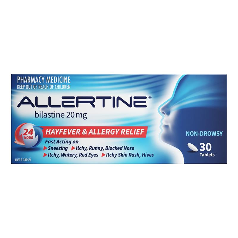 Load image into Gallery viewer, Allertine 20mg 30 Tablets - Bilastine
