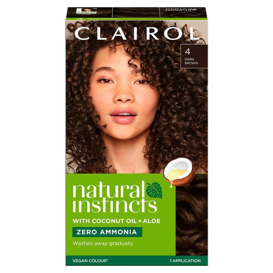 Natural Instincts 4 Nutmeg, Dark Brown Semi Permanent Hair Colour