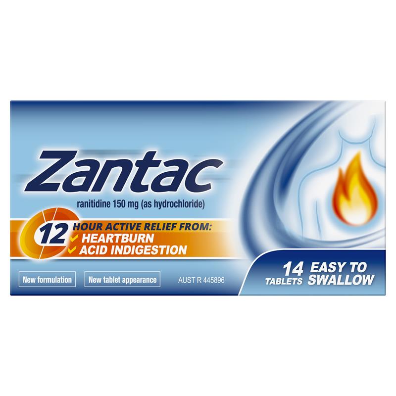 Load image into Gallery viewer, Zantac 12 Hour 150mg 14 Tablets
