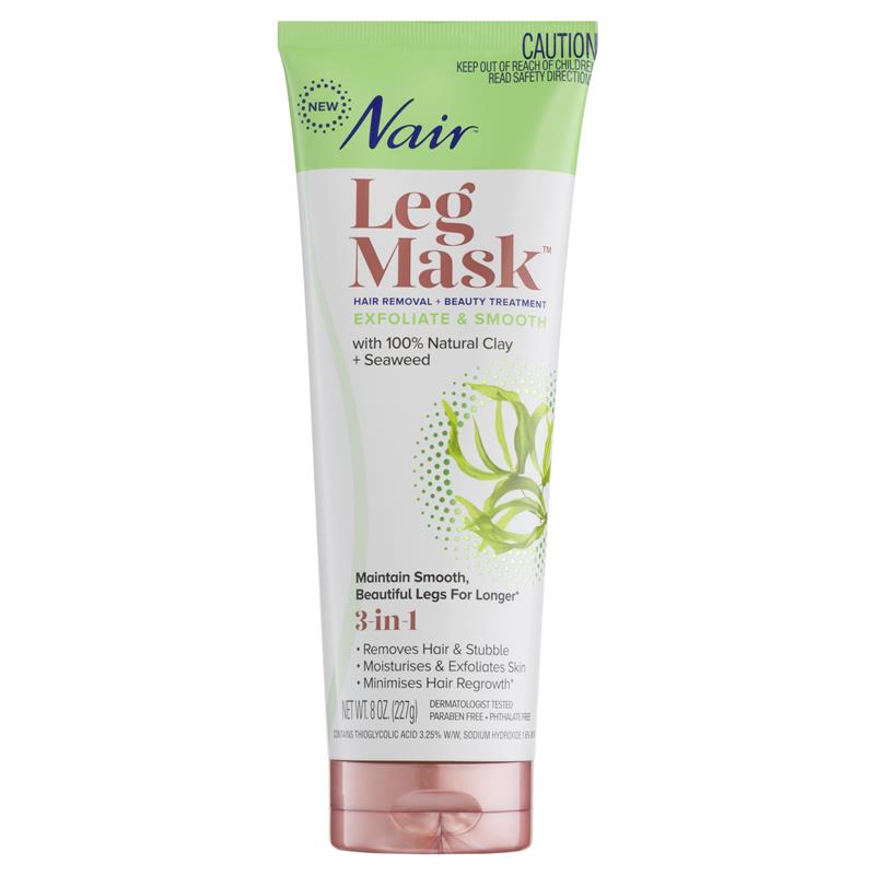 Load image into Gallery viewer, Nair Leg Mask Hair Removal + Beauty Treatment 227g
