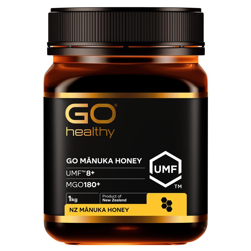 Load image into Gallery viewer, GO Healthy Manuka Honey UMF 8+ (MGO 180+) 1kg (Not For Sale In WA)
