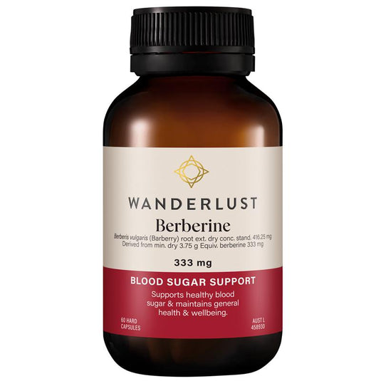 Wanderlust Berberine 333mg 60 Capsules