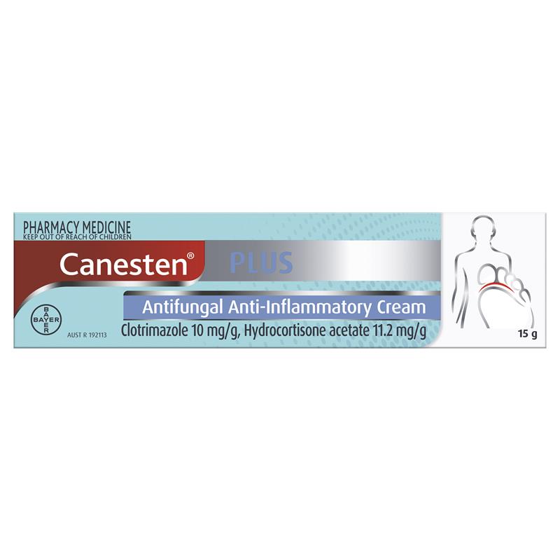 Load image into Gallery viewer, Canesten Plus Antifungal and Anti-Inflammatory Cream 15g
