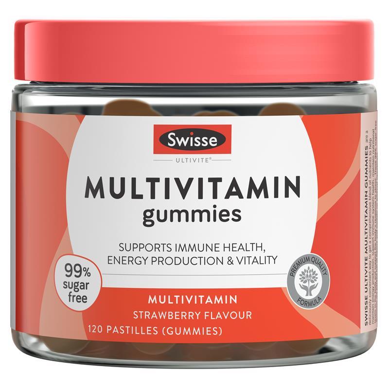 Load image into Gallery viewer, Swisse Ultivite Multivitamin Gummies 120 Pack
