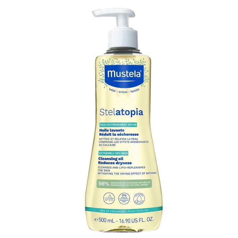 Load image into Gallery viewer, Mustela Stelatopia Cleansing Oil 500ml
