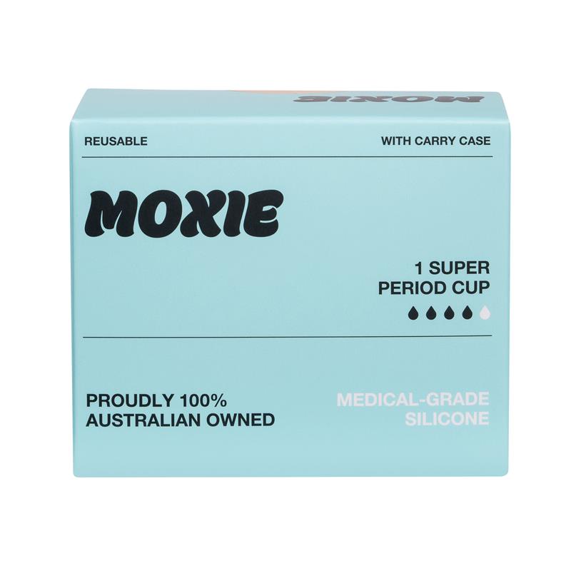 Load image into Gallery viewer, Moxie Menstrual Cup with Purse-worthy Pod Super
