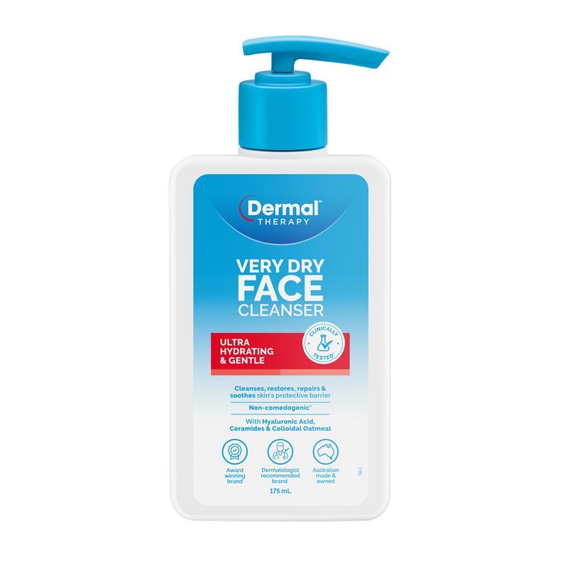 Load image into Gallery viewer, Dermal Therapy Very Dry Face Cleanser 175ml
