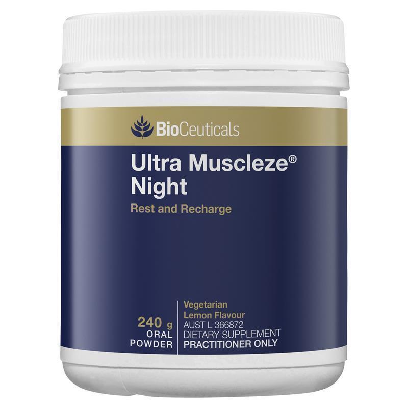 Load image into Gallery viewer, Bioceuticals Ultra Muscleze Night 240g
