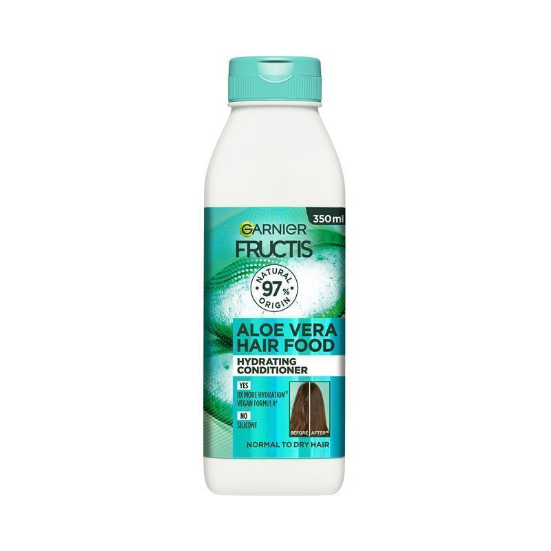 Load image into Gallery viewer, Garnier Fructis Hair Food Hydrating Aloe Vera Conditioner For Normal Hair 350ml
