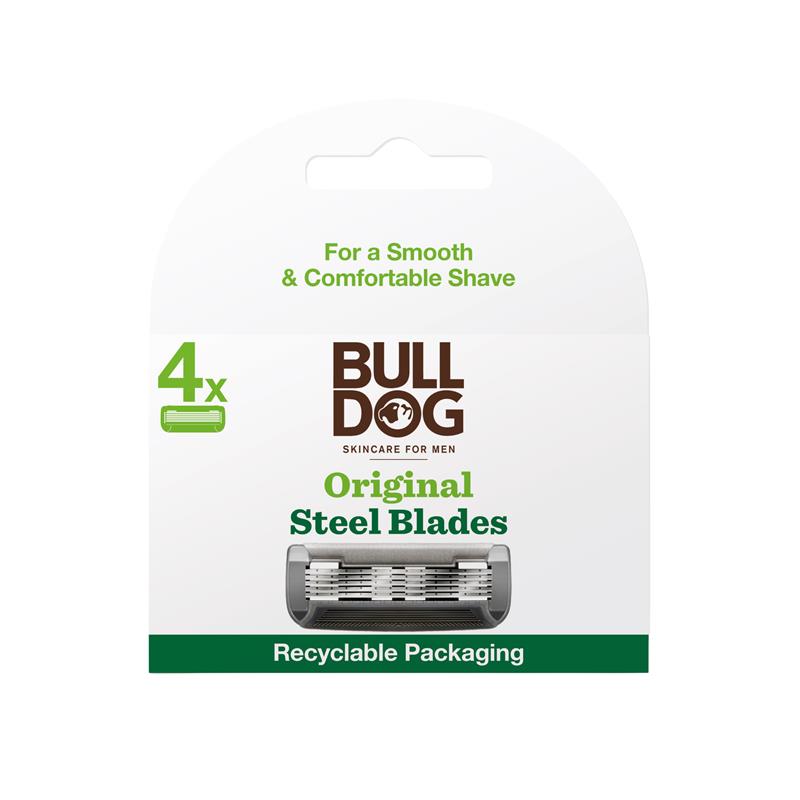 Load image into Gallery viewer, Bulldog Original Steel Blades 4 Pack
