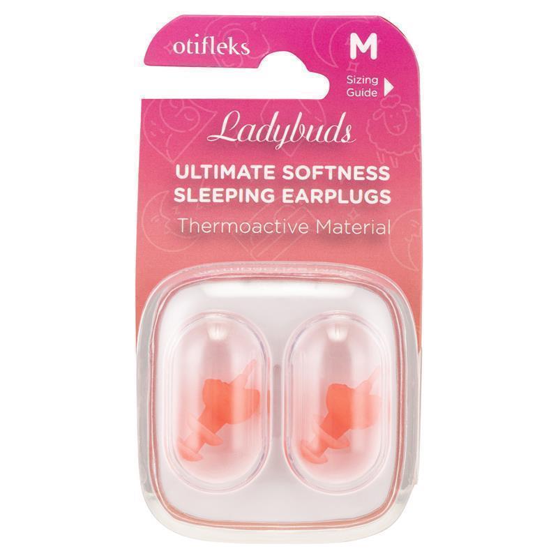 Load image into Gallery viewer, Otifleks Ladybuds Earplugs Medium 1 Pair
