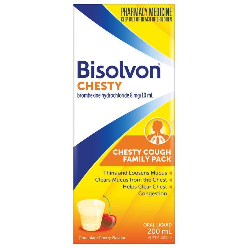 Load image into Gallery viewer, Bisolvon Chesty Oral Cough Liquid 200ml
