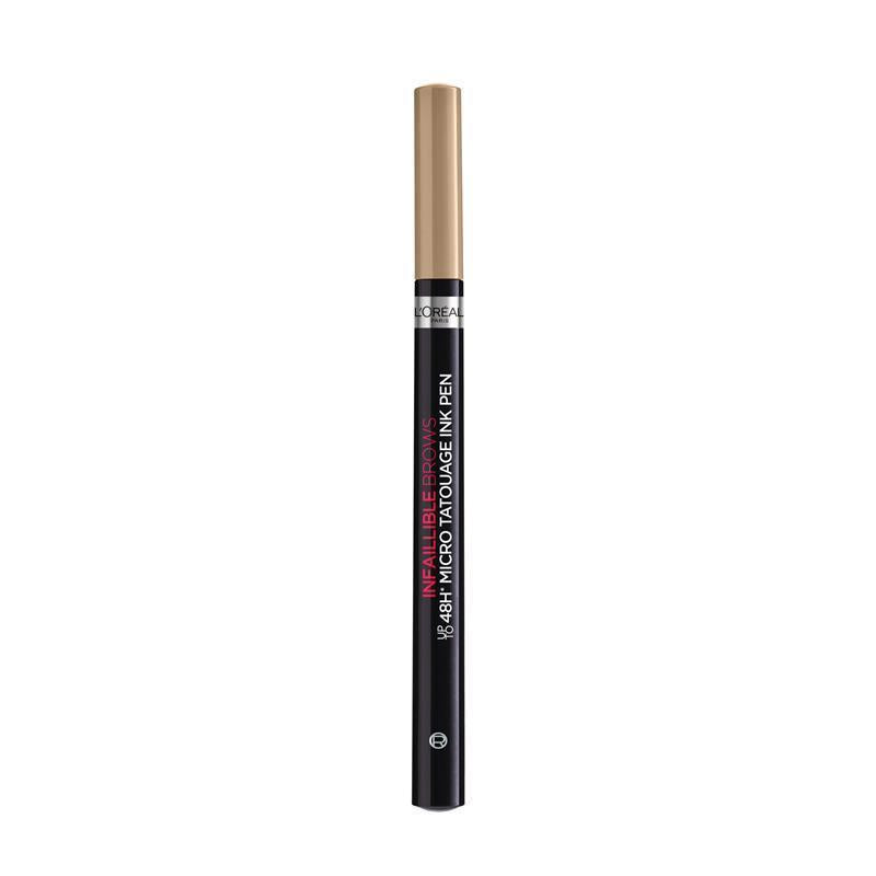 Load image into Gallery viewer, L'Oreal Paris Infallible Brows 48H Micro Tatouage Ink Pen 6.0 Dark Blonde
