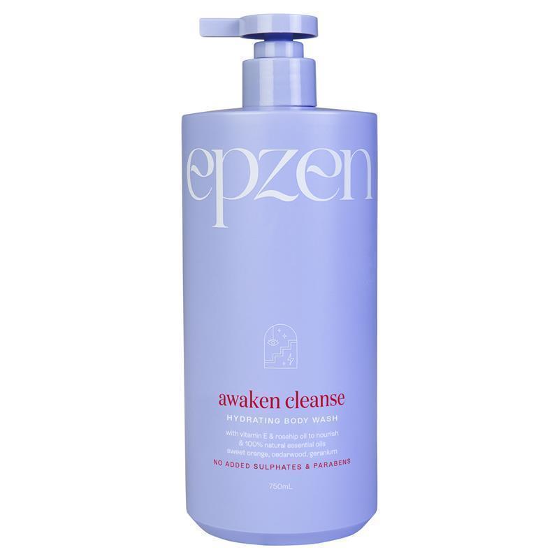 Load image into Gallery viewer, Epzen Awaken Cleanse Hydrating Body Wash 750mL
