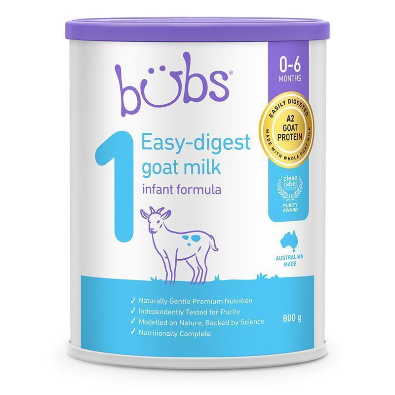 Load image into Gallery viewer, Bubs Goat Stage 1 Infant Formula 800g
