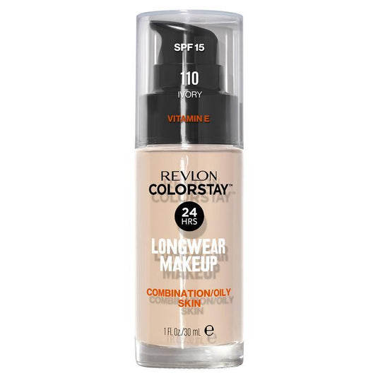 Revlon Colorstay Makeup Foundation For Combination/Oily Skin Ivory