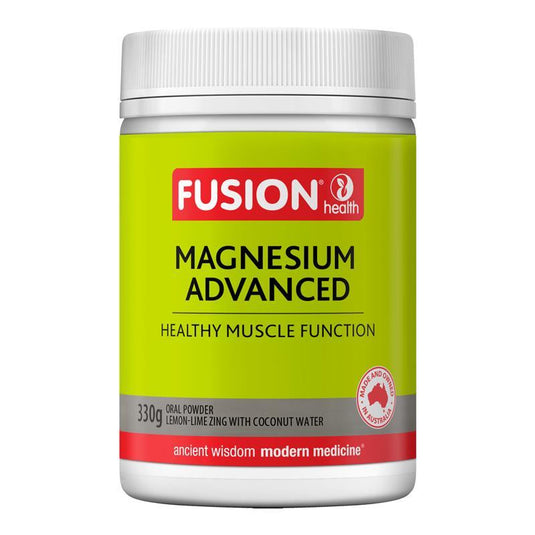 Fusion Magnesium Advanced Powder Lemon-Lime 330g
