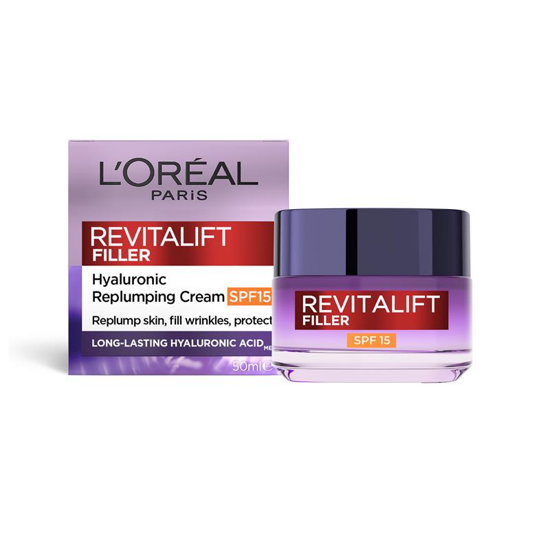 Load image into Gallery viewer, L'Oreal Paris Revitalift Filler SPF 15 Day Cream 50ml
