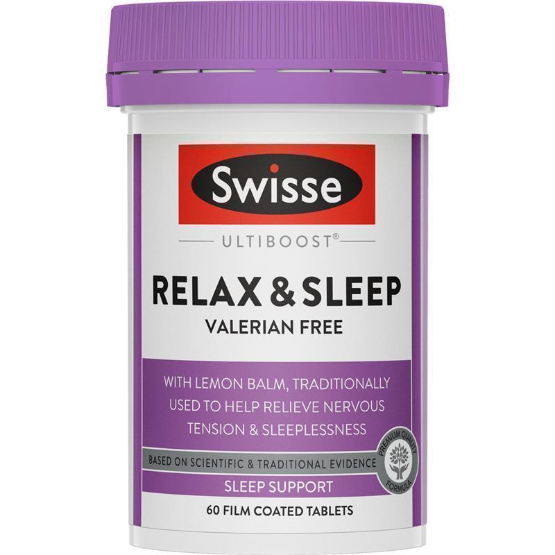Load image into Gallery viewer, Swisse Ultiboost Relax &amp; Sleep 60 Tablets
