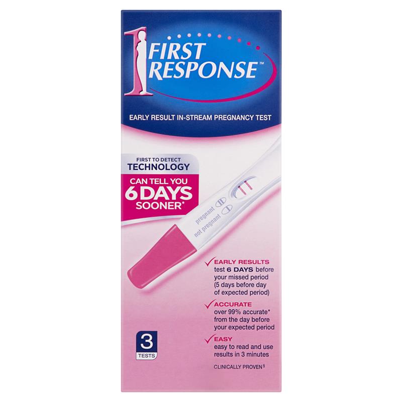 Load image into Gallery viewer, First Response Instream Pregnancy Test 3 Tests
