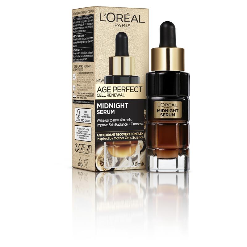 Load image into Gallery viewer, L'Oreal Paris Age Perfect Cell Renewal Midnight Serum 30ml
