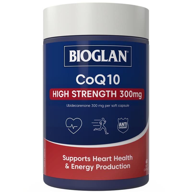 Load image into Gallery viewer, Bioglan CoQ10 300mg 60 Capsules
