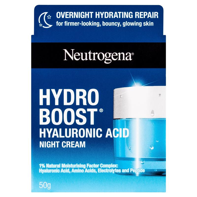 Load image into Gallery viewer, Neutrogena Hydro Boost Hyaluronic Acid Night Cream 50g
