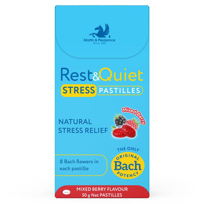 Load image into Gallery viewer, Rest &amp; Quiet Calm Pastilles Mixed Berry 50g
