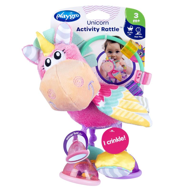 Load image into Gallery viewer, Playgro Unicorn Activity Rattle

