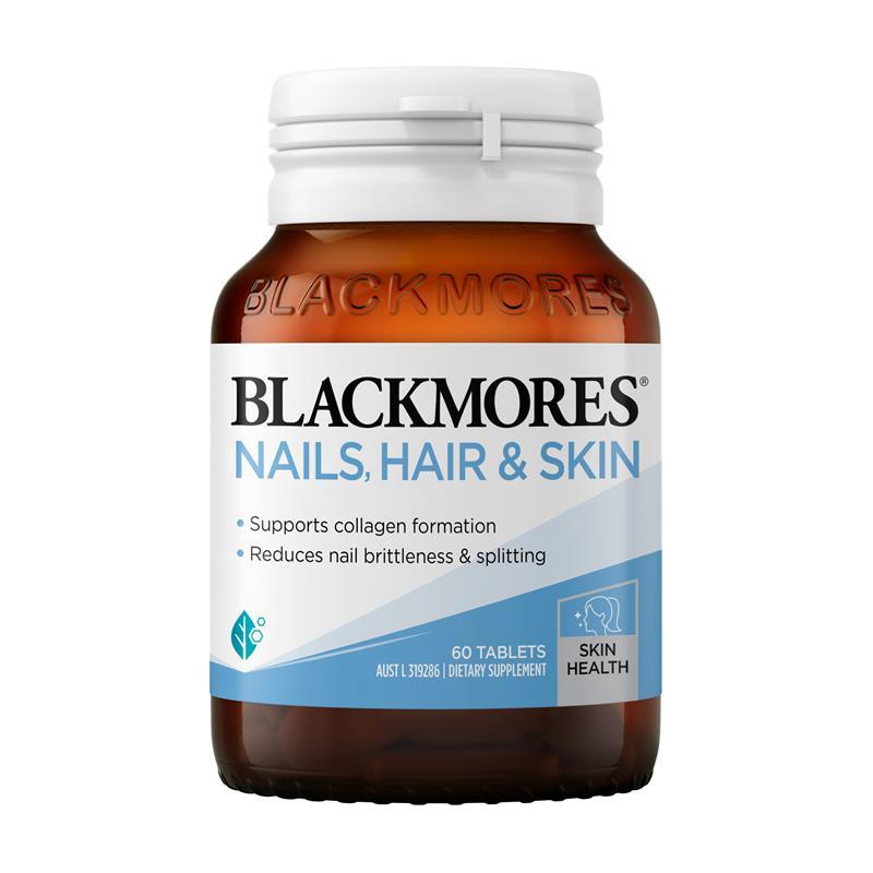 Load image into Gallery viewer, Blackmores Nails Hair and Skin 60 Tablets

