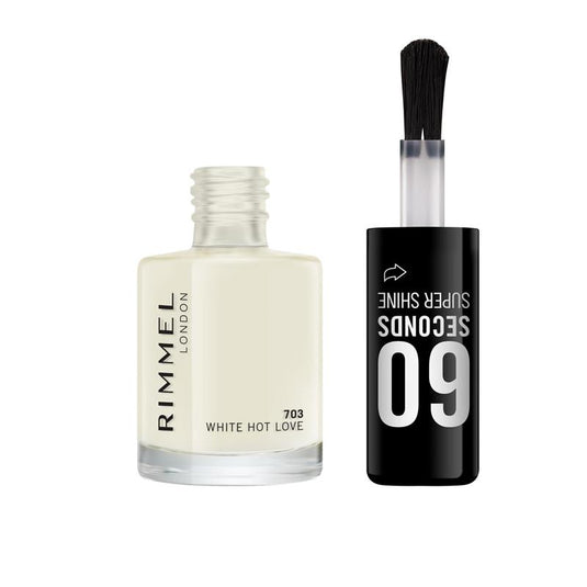 Rimmel 60 Seconds Nail Polish White Hot Love
