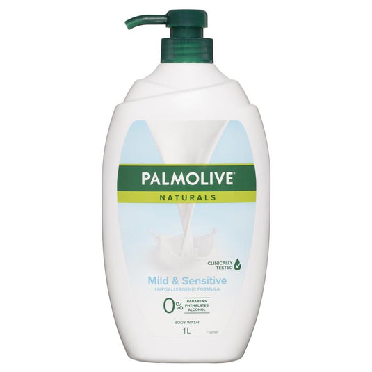 Palmolive Naturals Body Wash Mild & Sensitive 1L