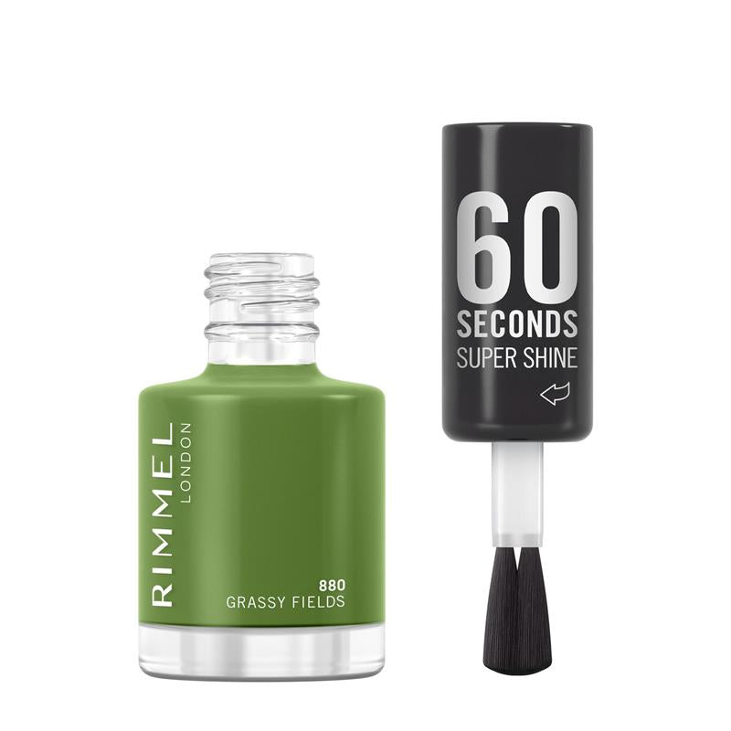 Load image into Gallery viewer, Rimmel 60 Seconds Nail Polish 880 Grassy Fields
