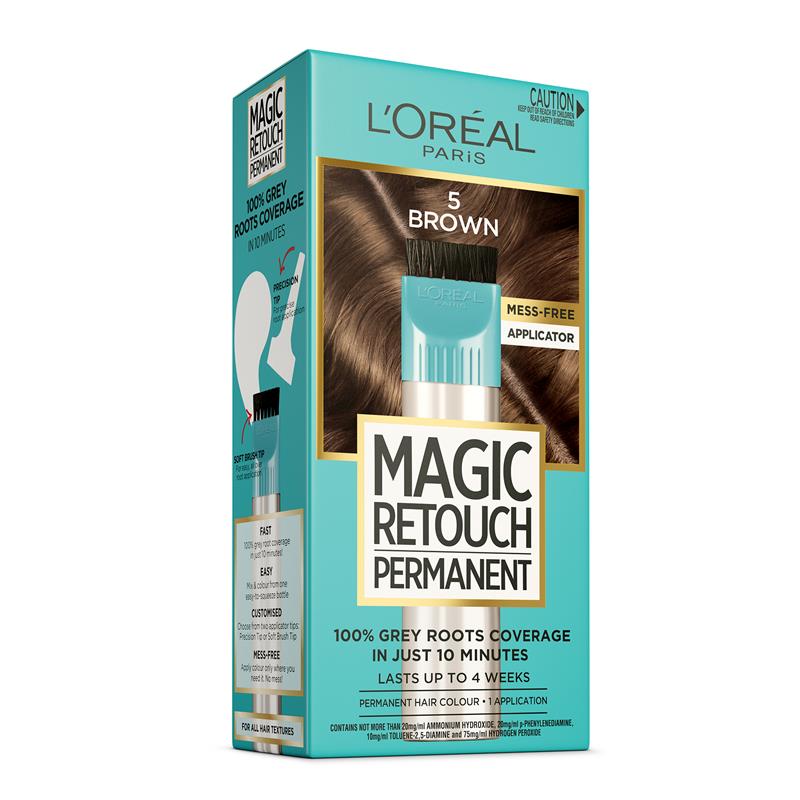 Load image into Gallery viewer, L'Oreal Paris Magic Retouch Permanent 5 Brown
