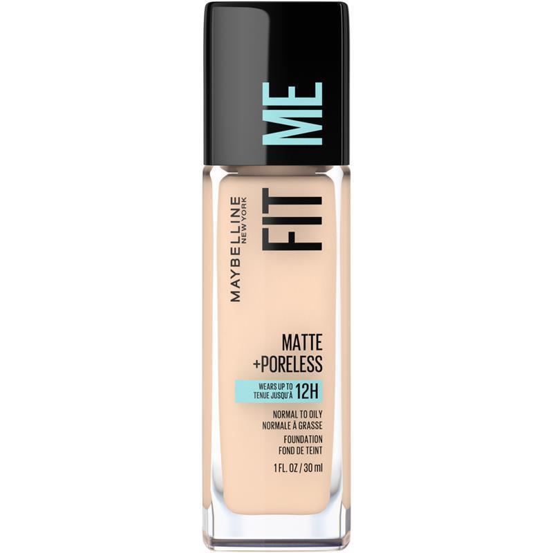 Load image into Gallery viewer, Maybelline Fit Me Matte &amp; Poreless Mattifying Liquid Foundation - Natural Ivory 112
