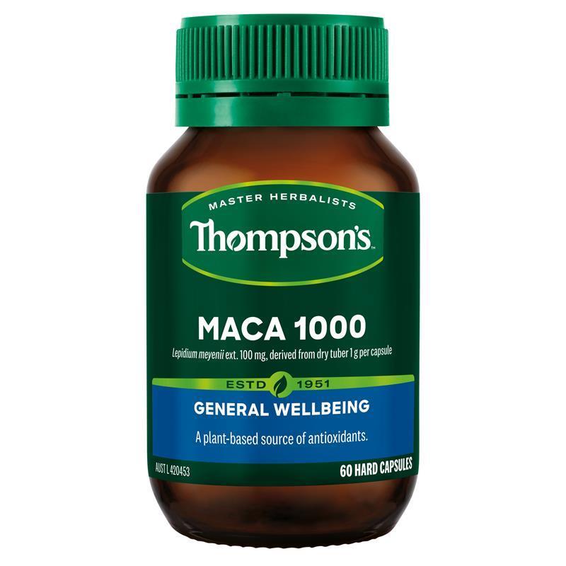 Load image into Gallery viewer, Thompson's Maca 1000 60 Capsules
