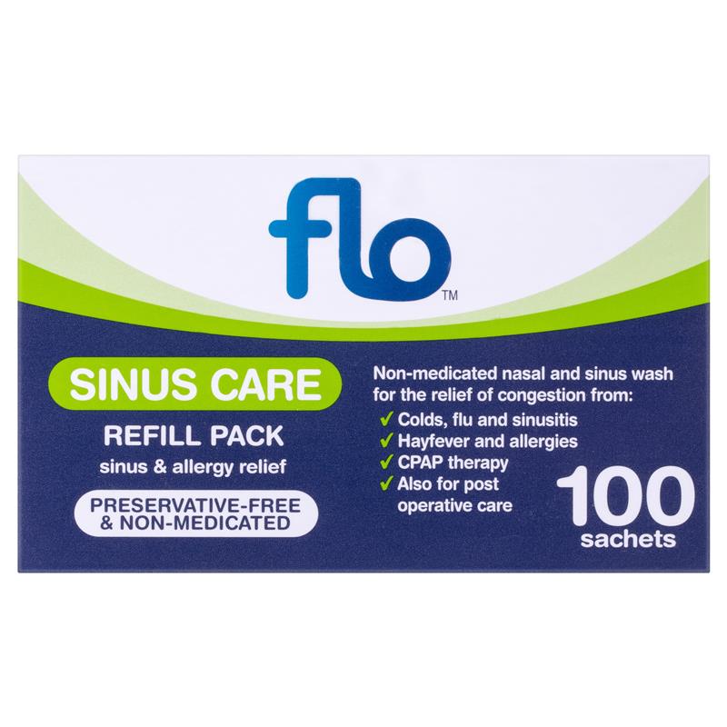 Load image into Gallery viewer, FLO Sinus Care Refill Sachets 100
