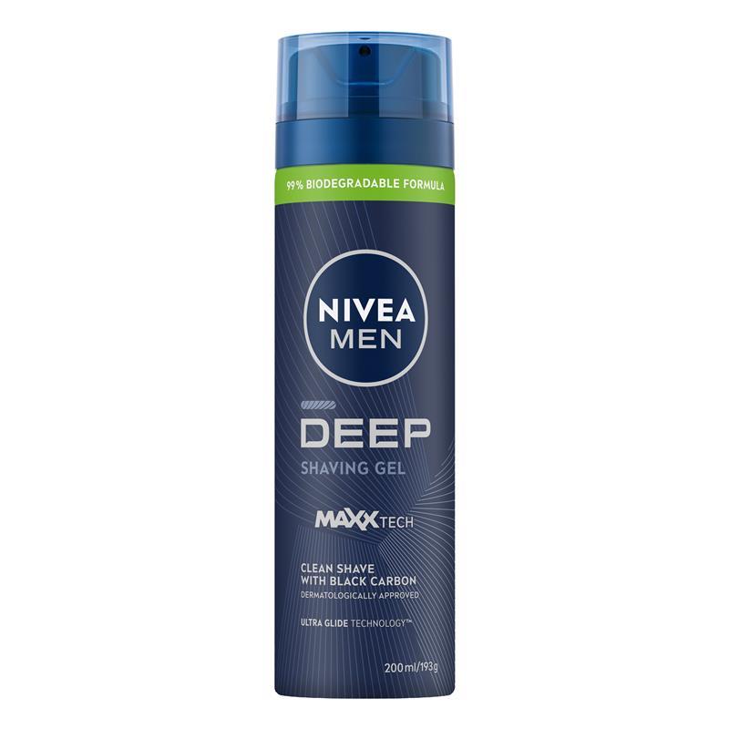 Load image into Gallery viewer, NIVEA for Men Deep Shave Gel 200ml
