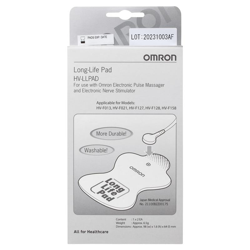 Load image into Gallery viewer, Omron Tens Replacement Electrode Long Life Pads 1 pair (2pcs)
