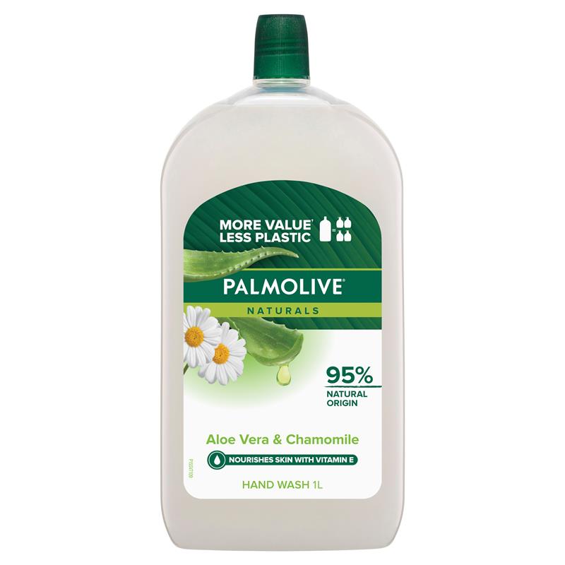 Load image into Gallery viewer, Palmolive Naturals Softwash Hand Wash Refill Aloe &amp; Chamomile 1L
