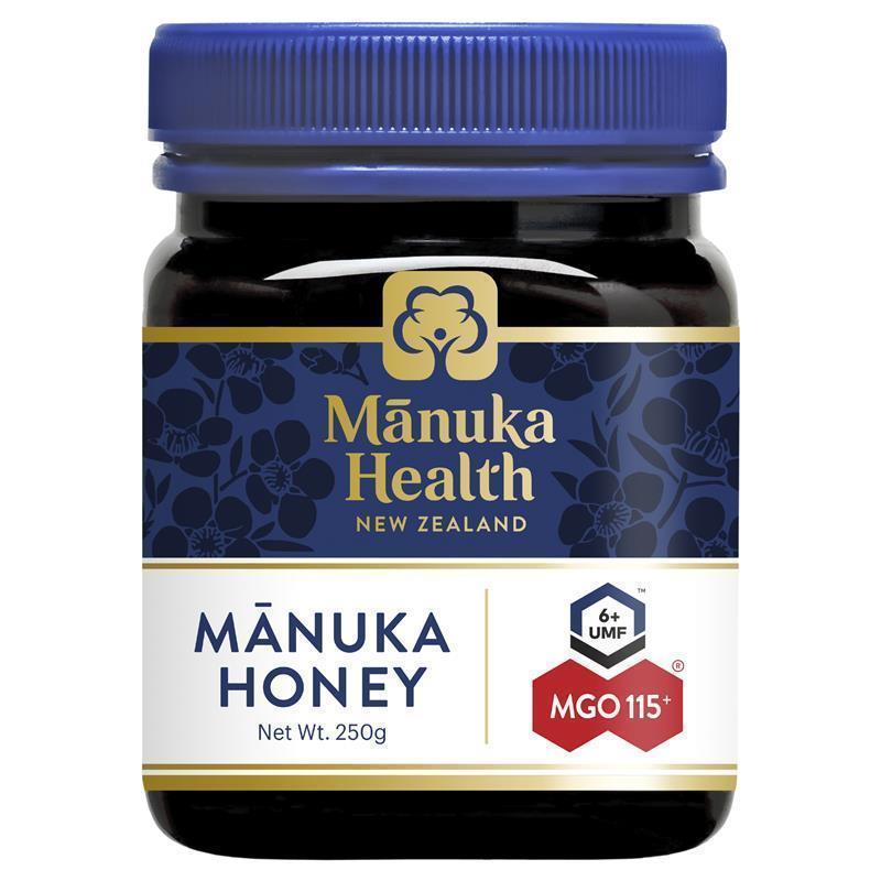Load image into Gallery viewer, Manuka Health MGO115+ UMF6 Manuka Honey 250g (NOT For sale in WA)
