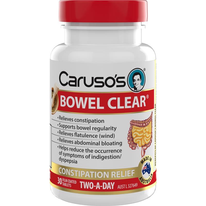 Load image into Gallery viewer, Carusos Bowel Clear 30 Tablets
